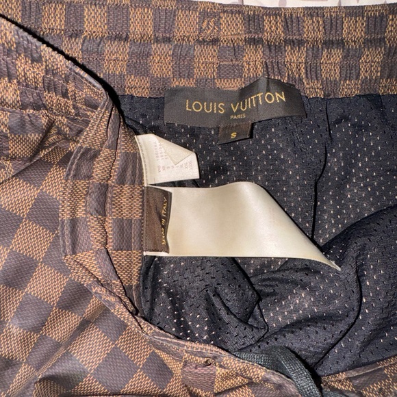Authentic Mint Louis Vuitton Men’s Damier Ebene Swim Shorts Trunks LV - Picture 5 of 6